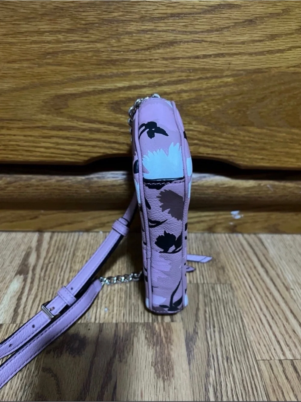 kate spade Pink Floral Crossbody Camera Bag